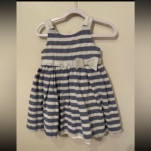 Tahari Baby Dress with Stripes 3T